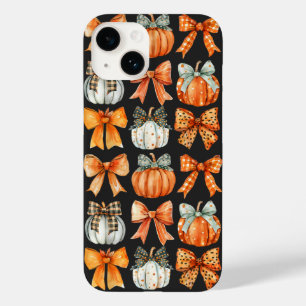 Coquette Bow Pumpkin Saison Erntedank Herbst Case-Mate iPhone 14 Hülle