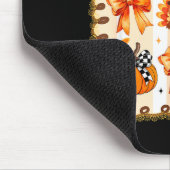 Coquette Bow Pumpkin Season Thanksgiving Autumn Fa Mousepad (Ecke)