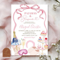 Coquette-Bow-Pyjamas und Processo-Brautjungfernpar