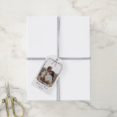 Coquette Bow-Rahmen-Hochzeit für benutzerdefiniert Geschenkanhänger (Mit Garn)