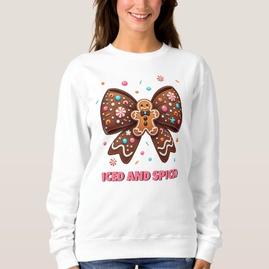 Coquette Bow Sweatshirt (Vorderseite)