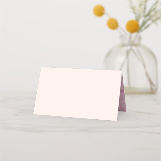 Coquette Bow Thema Party Food Label Platzkarte (Rückseite)