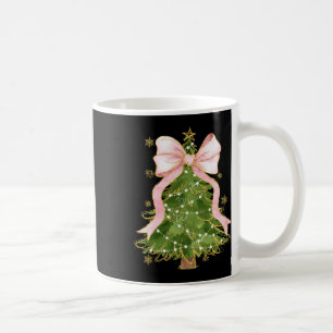 Coquette Bow Weihnachtsbaum Weihnachten Weihnachte Kaffeetasse