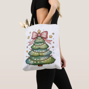 Coquette Bow Weihnachtsbaum Xmas Holiday Girl Tasche