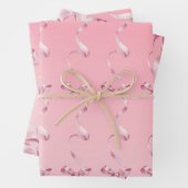Coquette Bow Wrapping Paper Geschenkpapier Set (Beispiel)