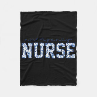 Coquette Bows Er Nurse Fleecedecke