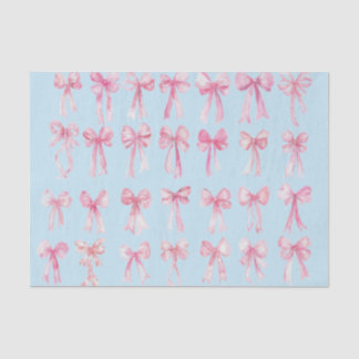 coquette bows tissue paper seidenpapier