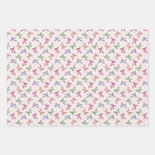 Coquette Bows Wrapping Paper Sheets Geschenkpapier Set (Vorderseite)