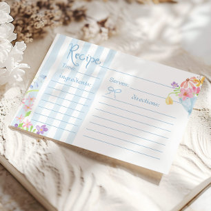 Coquette Bridal Rezept Karte frisch