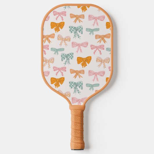 Coquette Bugband Pastellfarben Pickleball Schläger (Vorderseite)