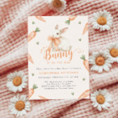 Coquette Bunny Gender Neutral Baby Dusche Einladung