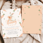 Coquette Bunny Gender Neutral Baby Dusche Einladung