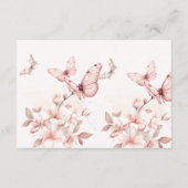 Coquette Butterfly | Schmetterlinge Bücher für Bab Begleitkarte (Rückseite)