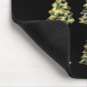 Coquette Camouflage Weihnachtsbaum Bow Camouflage Mousepad (Ecke)