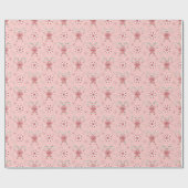 Coquette Candy Cane Muster Urlaub Geschenkpapier (Flach)