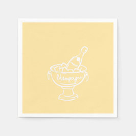 Coquette Champagne Serviette