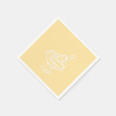 Coquette Champagne Serviette (Ecke)