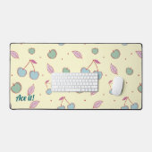 Coquette Cherries & Apple Anpassen von Slogan oder Schreibtischunterlage (Tastatur & Maus)