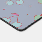 Coquette Cherries & Apple Anpassen von Slogan oder Schreibtischunterlage (Ecke)