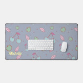 Coquette Cherries & Apple Anpassen von Slogan oder Schreibtischunterlage (Tastatur & Maus)