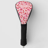 Coquette Cherry & Bow Golf Headcover (Vorderseite)