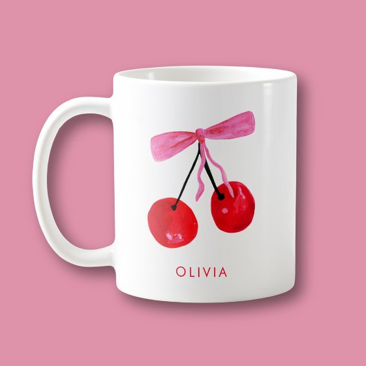 Coquette Cherry & Bow Kaffeetasse
