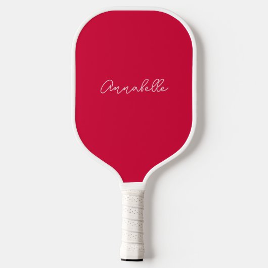 Coquette Cherry & bow pattern Pickleball Schläger (Rückseite)