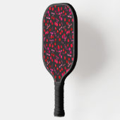 Coquette Cherry & bow pattern Pickleball Schläger (Links)