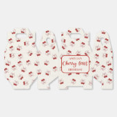 Coquette Cherry First Birthday Fevor Box Geschenkschachtel (Ungeklappt)