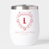 Coquette Cherry Monogam Brautparty (Vorderseite)