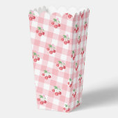 Coquette Cherry Monogam Brautparty Geschenkschachtel (Rückseite)