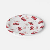 Coquette Cherry Pappteller (Schrägansicht)