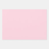 Coquette Cherry Pink Bow Wrapping Paper Sheet Set Geschenkpapier Set (Vorderseite 2)