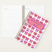 Coquette Chic Planner in rosa Bögen & Herzen Planer (Anzeige)