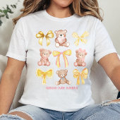 Coquette Childhood Cancer Awareness Tshirt, Tri-Blend Shirt