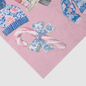 Coquette Chinoiserie Weihnachtsbilder Seidenpapier (Detail)