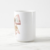 Coquette Christmas Nativity Bow Kaffeetasse (Mittel)
