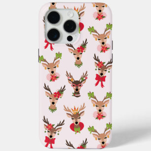Coquette Christmas Preppy Rentier Case-Mate iPhone Hülle