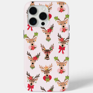 Coquette Christmas Preppy Rentier Case-Mate iPhone Hülle