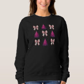 Coquette Christmas Sweatshirt (Vorderseite)