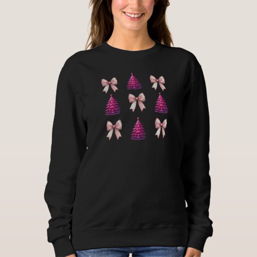 Coquette Christmas Sweatshirt (Vorderseite)