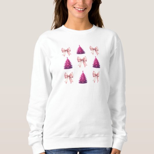 Coquette Christmas Sweatshirt (Vorderseite)