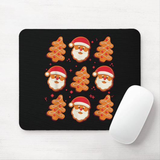 Coquette Christmas Tree Cake Santa Claus Nk Christ Mousepad (Mit Mouse)
