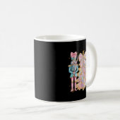 Coquette Christmas Tree Nk Nutcrackers Women Kids Kaffeetasse (VorderseiteRechts)