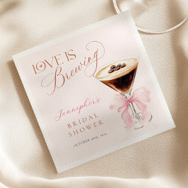 Coquette Coffee Brautparty Serviette