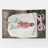 Coquette ConGRADulations Foto Abschluss Banner (Horizontal)