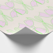 Coquette Coquette Bow Geschenkpapier (Ecke)