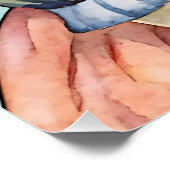 Coquette Cow Poster (Ecke)