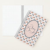 Coquette ditsch floral Bullet Journal Notizblock (Innen)