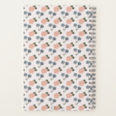 Coquette ditsch floral Bullet Journal Notizblock (Rückseite)